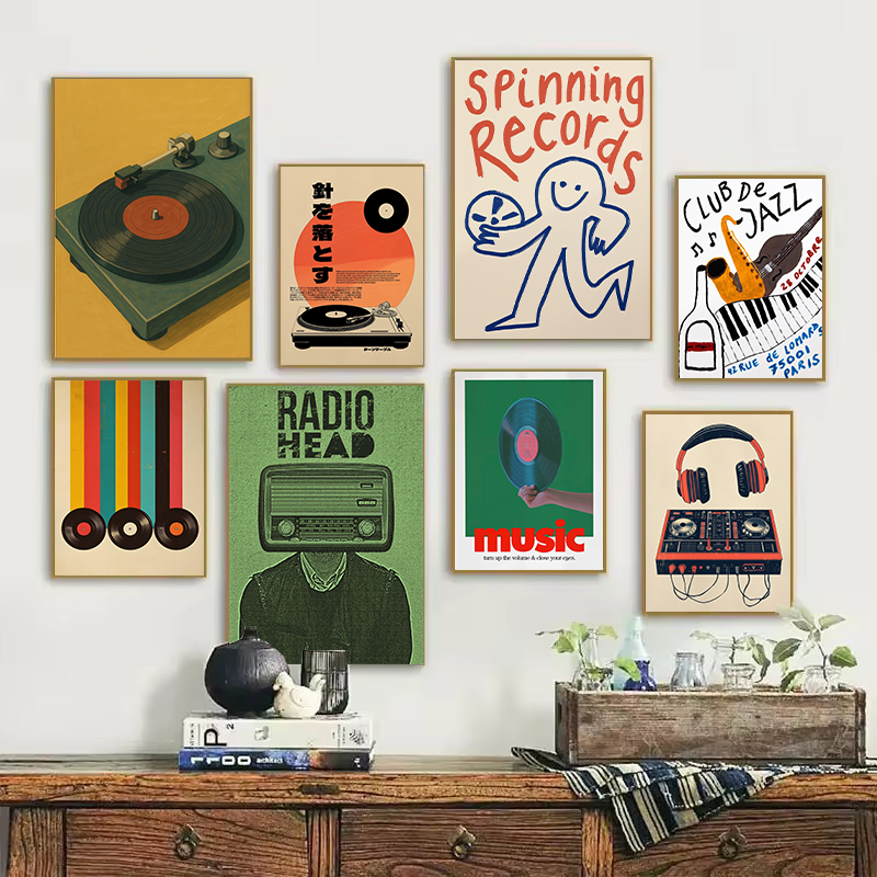 Japanese Lifestyle Japanese - Reproductor de discos de vinilo de