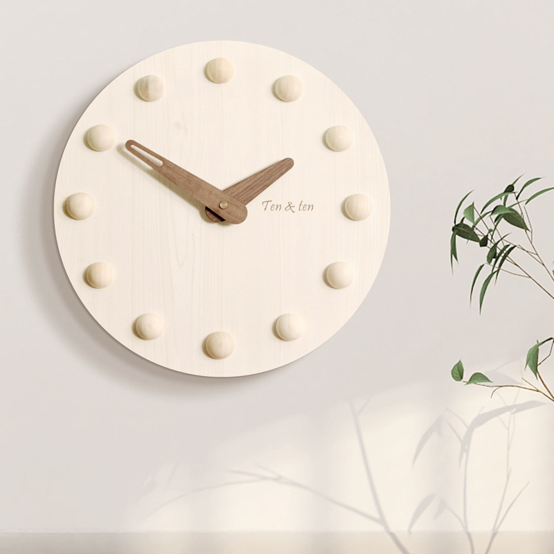 Japanese Minimalist Lifestyle - Relojes de pared simples japoneses, reloj