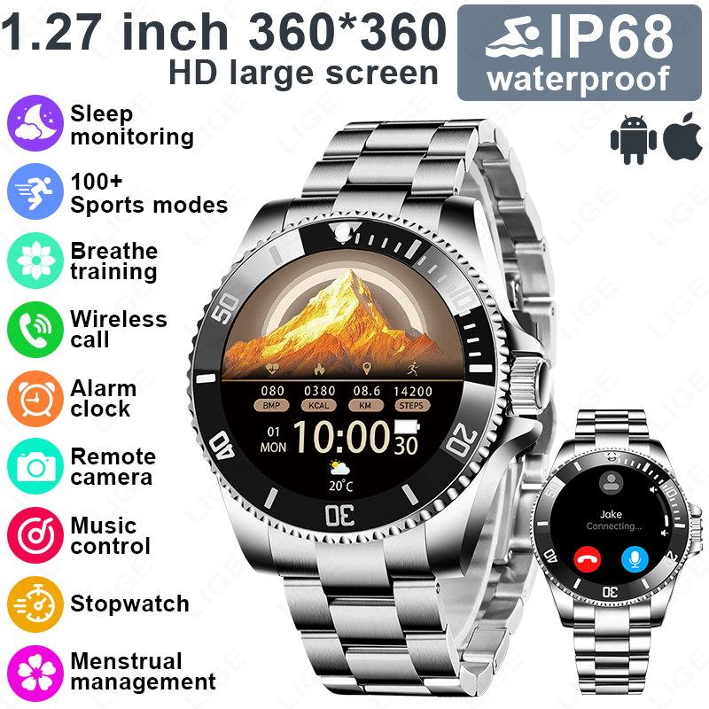 Japanese Lifestyle Called - Reloj inteligente LIGE de nuevo estilo