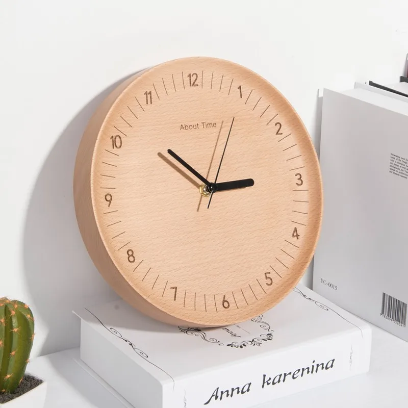 Japanese Minimalist Lifestyle - Reloj de Pared de Estilo Japonés