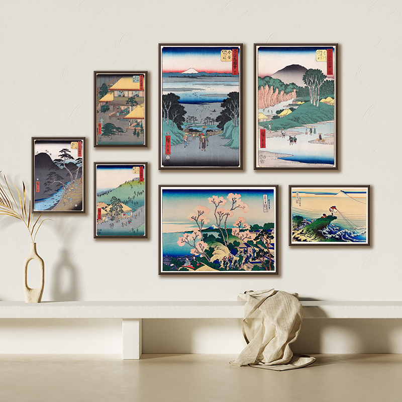 Japanese Lifestyle And Traditions - Impresiones japonesas, cuadro sobre lienzo para