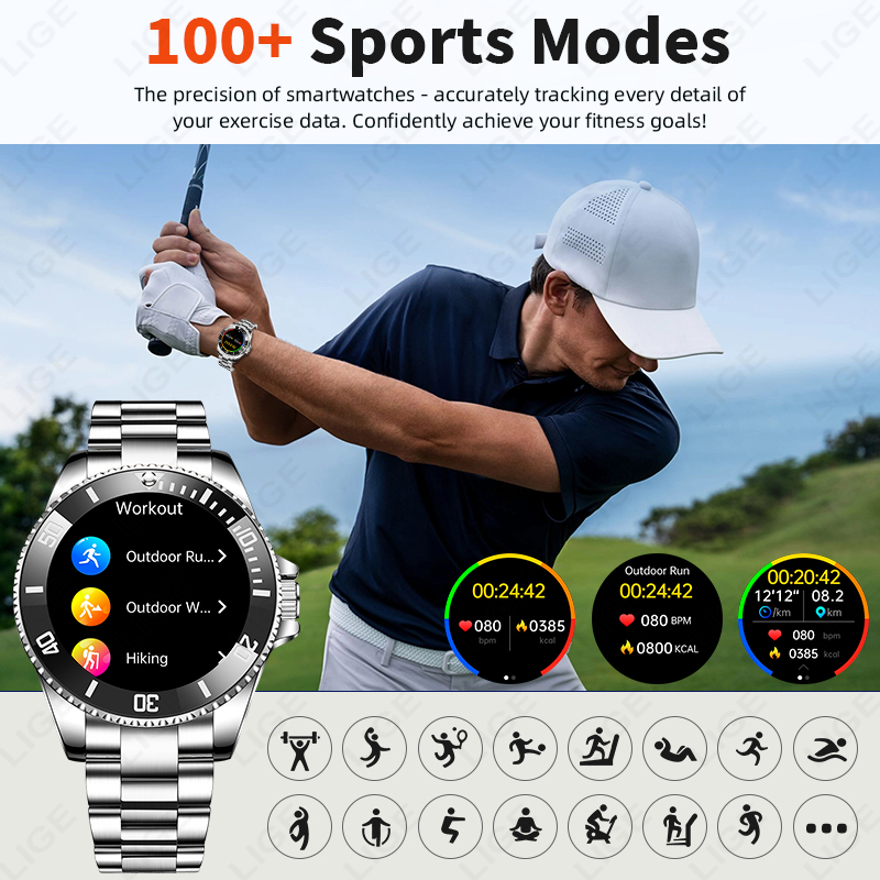 Reloj inteligente LIGE de nuev - Japanese Lifestyle Called reseña y precio