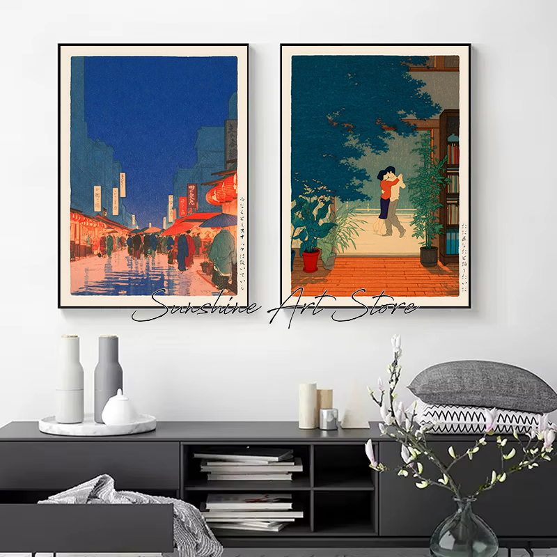 Vintage Hasui Kawase estilo mi - Japanese Minimalist Lifestyle reseña y precio