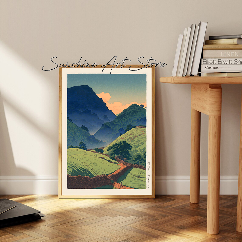 Vintage Hasui Kawase estilo mi - Japanese Minimalist Lifestyle reseña y precio