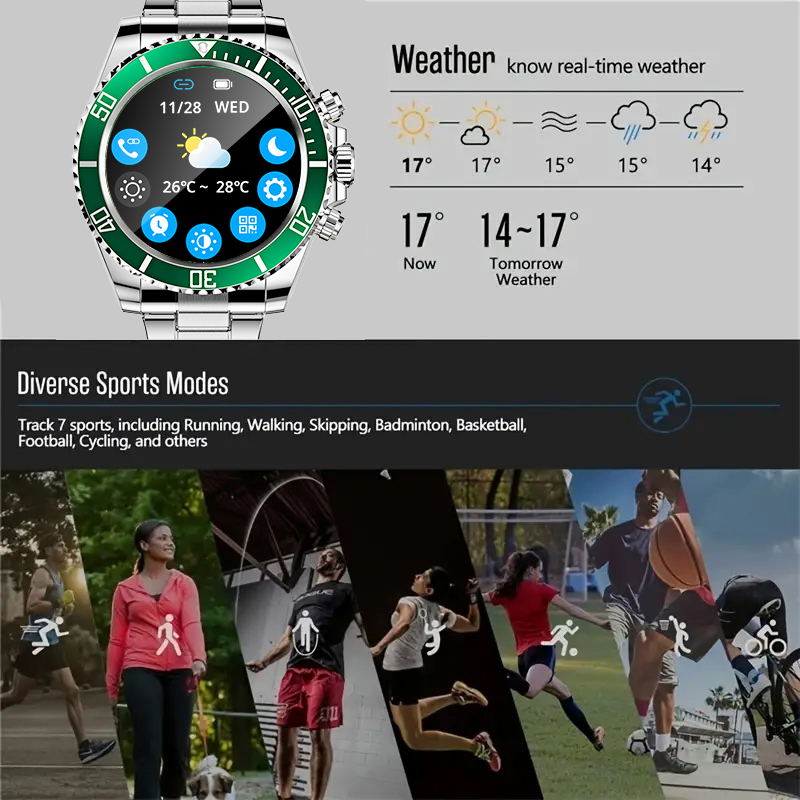 Aiweile-reloj inteligente AW12 - Japanese Lifestyle Called reseña y precio