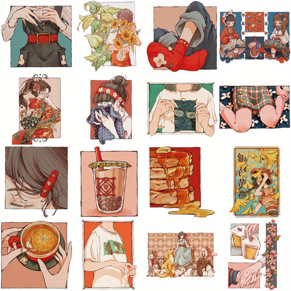 50 Pegatinas de Estilo Vintage - Japanese Lifestyle Japanese reseña y precio