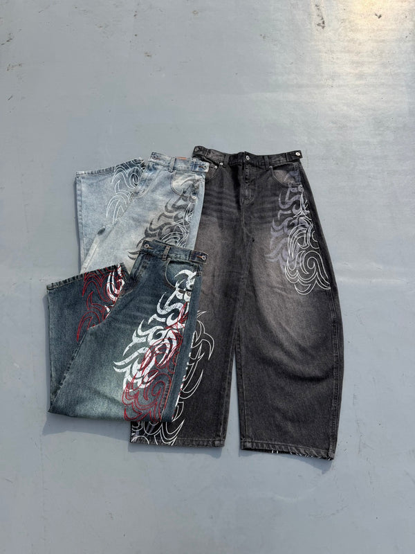 Pantalones vaqueros Harajuku g - Japanese Lifestyle Goods reseña y precio