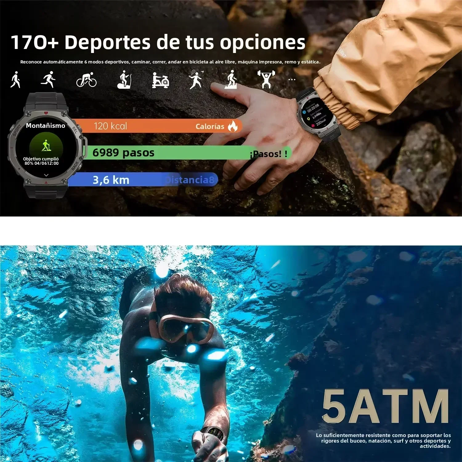 Reloj Inteligente para Hombre  - Japanese Lifestyle Called reseña y precio