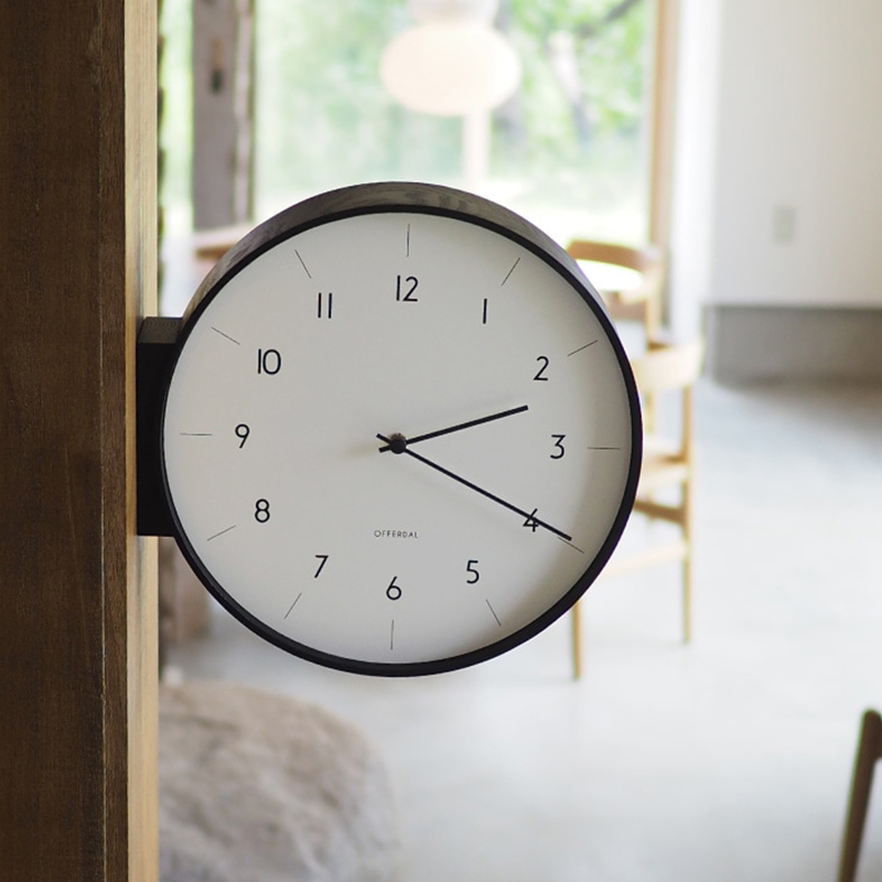 Reloj de pared de doble cara d - Japanese Lifestyle Japanese reseña y precio